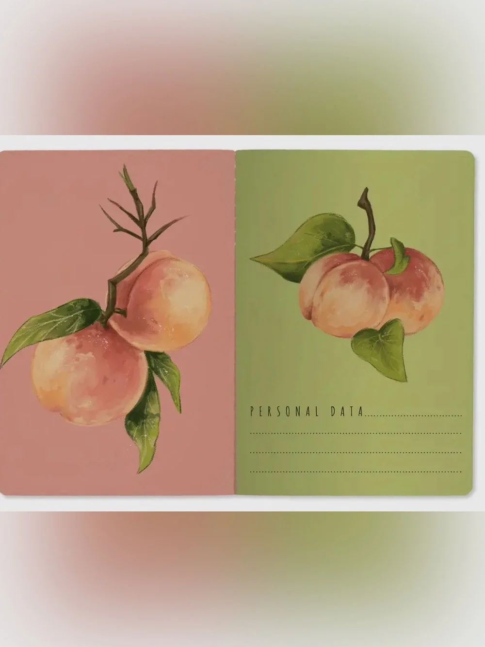 Set of 3 Gorgeous Gold Foil Detailed Soft Touch Notebook Journals- lovely gift!